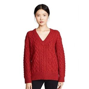 Vince Cable Knit Merino/Nylon/Cashmere Sweater. Size M.